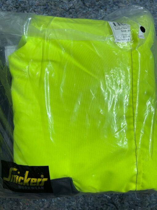 Hi-Vis зимни работни панталони Snickers Workwear 3639 Class 2 - Image 2