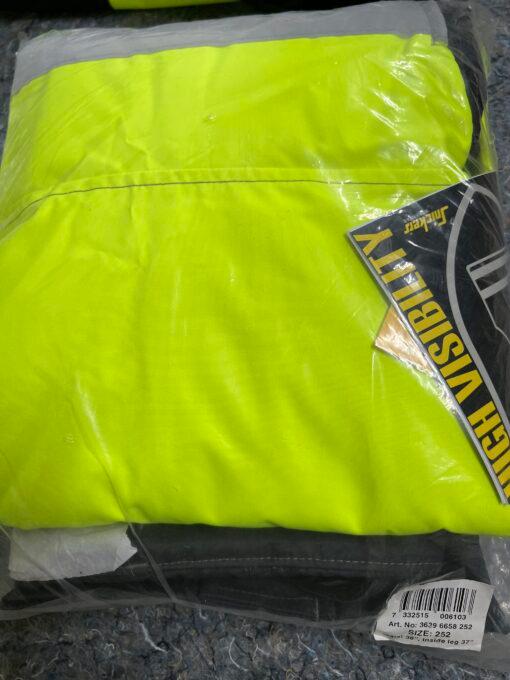 Hi-Vis зимни работни панталони Snickers Workwear 3639 Class 2 - Image 3