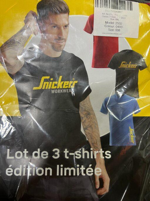 Тениски Snickers Workwear - комплект от три броя - Image 4