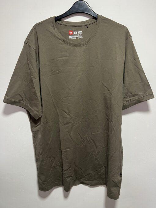 Тениска Engelbert Strauss T-shirt cotton stretch, long fit - Image 2