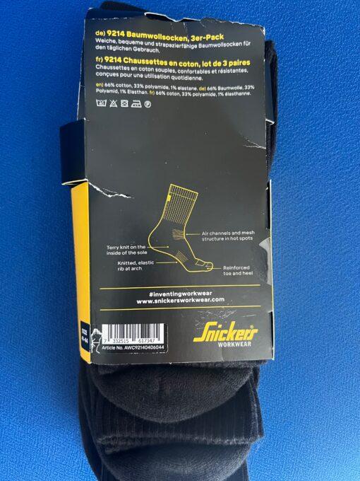 Чорапи Snickers Workwear 9214 - 3 броя в комплект - Image 3
