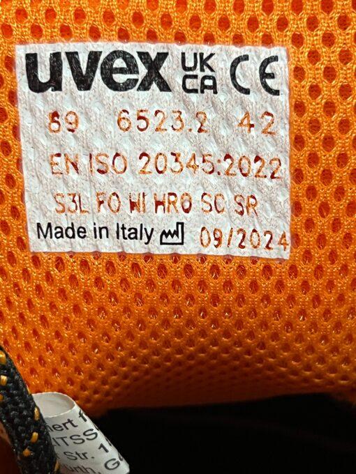 Работни обувки Uvex 2 Macsole S3L, 65232 - Image 7