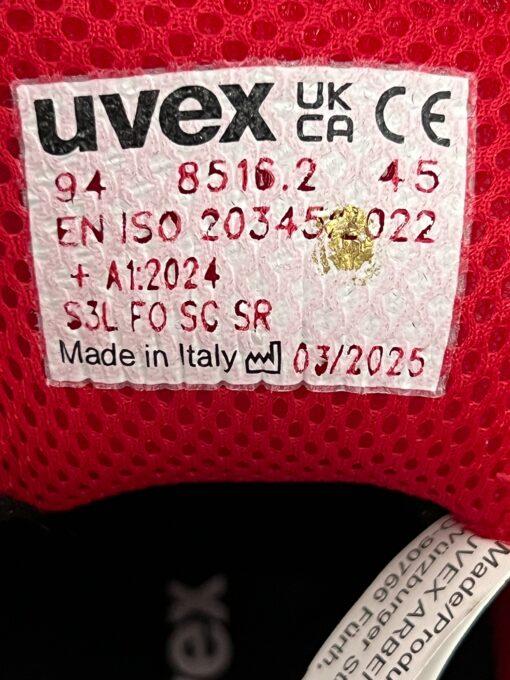 Работни обувки Uvex x-tended support S3L, 85162 - Image 5