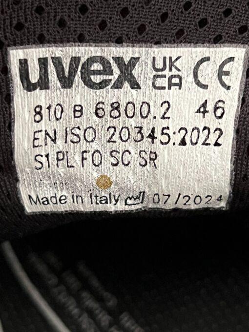 Работни обувки Uvex x-craft pro S1P, 68002 - Image 6