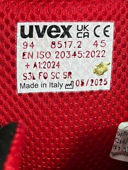 Работни обувки Uvex x-tended S3 - Image 9