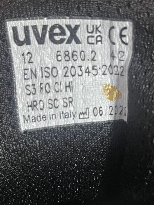 Работни обувки Uvex 3 Macsole S3, 68602 - Image 6