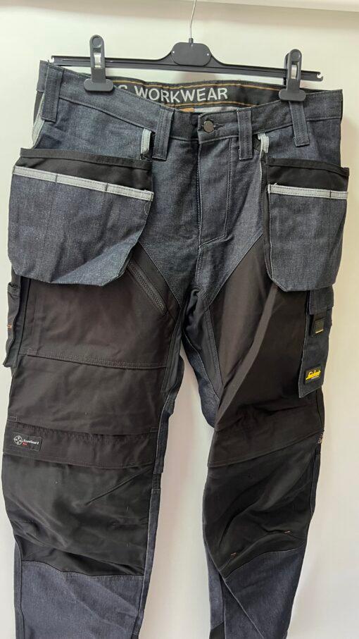Работен панталон Snickers Workwear 6205 RuffWork Denim - Image 3