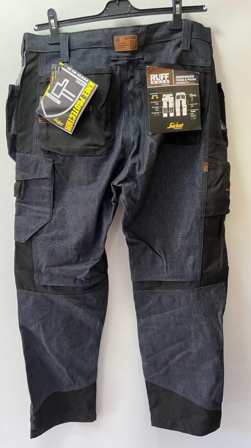 Работен панталон Snickers Workwear 6205 RuffWork Denim - Image 4