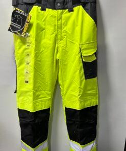 Hi-Vis зимни работни панталони Snickers Workwear 3639 Class 2